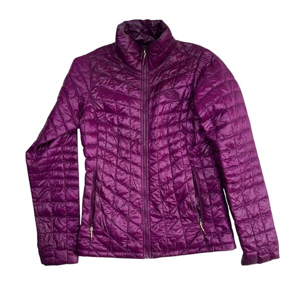 The North Face Thermoball Packable Jacket Zip Up Purple Women’s XS - Picture 1 of 8